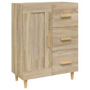 vidaXL Dulap, stejar sonoma, 69,5x34x90 cm, lemn compozit