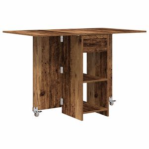 vidaXL Masă de dining 115 x 70 x 75 cm Lemn prelucrat Lemn vechi