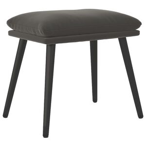 vidaXL Taburet, gri &icirc;nchis, 45x29,5x35 cm, catifea