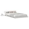 vidaXL Cadru de pat Alb 120 x 200 cm lemn