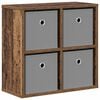 vidaXL Bufet cu sertar Lemn vechi 49,5 x 22 x 47 cm