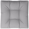 vidaXL Pernă pentru paleți, gri, 80x80x12 cm, material textil