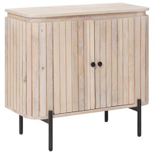 vidaXL Bufet 70 x 30 x 65 cm Lemn Mango Solid și Lemn Stratificat