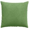 vidaXL Perne pentru canapea 2 pcs Verde deschis 50 x 50 cm