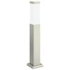 vidaXL St&acirc;lp luminos 50 cm oțel inoxidabil IP44
