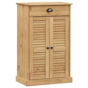 vidaXL Dulap de pantofi VIGO, 60x35x96 cm, lemn masiv de pin