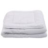 vidaXL Set pilotă copii, 3 piese, alb, 120x150 cm/40x60 cm