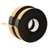 vidaXL Bandă din spumă autoadezivă 2 pcs Negru 40mm x 5m Spumă CR