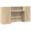 vidaXL Birou de recepție Stejar Sonoma 200x50x103,5 cm Lemn prelucrat