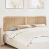 vidaXL Tăblie cap cu headboard natural 180 x 55 x 3 cm Ratan