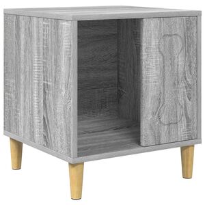 vidaXL Casă pentru c&acirc;ini Sonoma gri 44 x 42 x 49 cm Lemn prelucrat