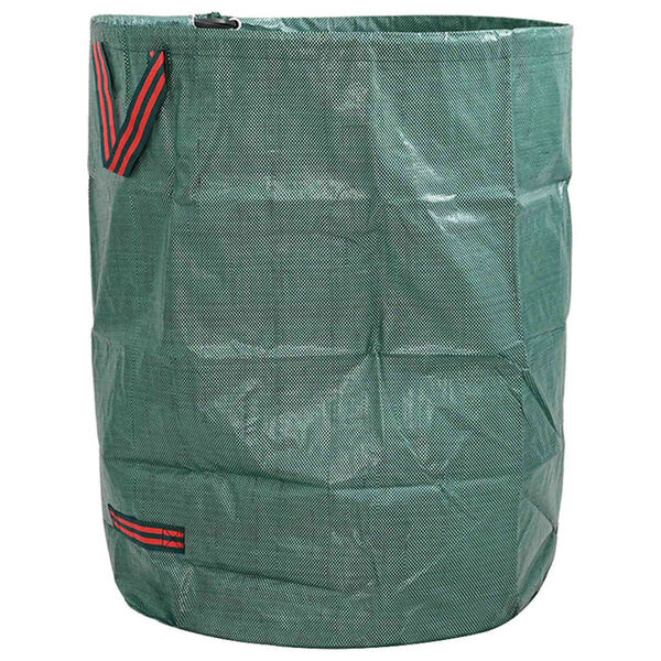 vidaXL Saci pentru deșeuri din grădină 12 pcs Verde 66 x 66 x 83,5 cm