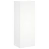 vidaXL Comodă TV de perete, alb, 40,5x30x102 cm, lemn prelucrat