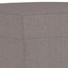 vidaXL Taburet, gri taupe, 60x50x41 cm, material textil