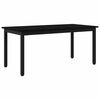 vidaXL Masă de cafea Stejar Negru 100 x 50 x 45 cm Lemn prelucrat