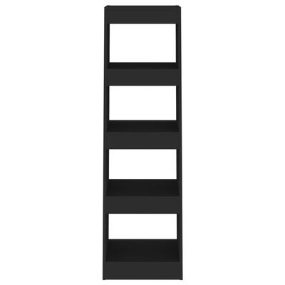 vidaXL Bibliotecă/Separator cameră, negru, 40x30x135 cm