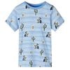 vidaXL Tricou pentru copii, mix de albastru, 128