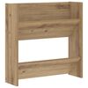 vidaXL Dulap pentru pantofi 60 x 18 x 60 cm Lemn prelucrat