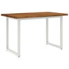 vidaXL Masă de dining pătrată 120 x 70 x 75 cm Lemn Solid de Acacia