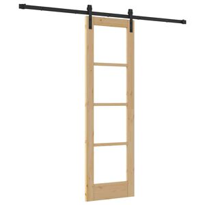 vidaXL Ușă glisantă ORKDAL natural 61 x 198,5 cm