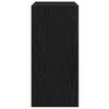 vidaXL Bibliotecă Stejar negru 31x24x52 cm Lemn prelucrat