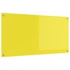vidaXL Spate de bucătărie Galben 120 x 60 cm sticlă securizată