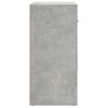 vidaXL Dulap, gri beton, 80x33x70 cm, lemn prelucrat