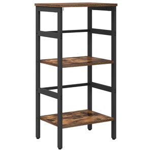 vidaXL Raft pentru cărți 2 niveluri 40 x 29,5 x 81 cm Lemn prelucrat