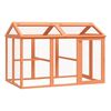 vidaXL Cutie de mișcare maro 141x94x104 cm lemn masiv de pin