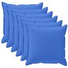 vidaXL Husă pentru pernă 6 buc. HOUTEN Albastru regal 30 x 30 cm
