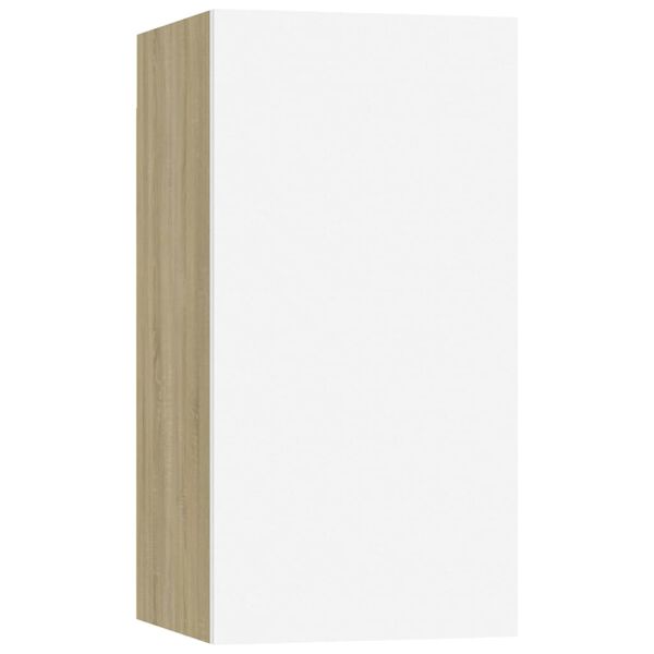 vidaXL Dulapuri TV, 4 buc. stejar Sonoma 30,5x30x60 cm, lemn prelucrat