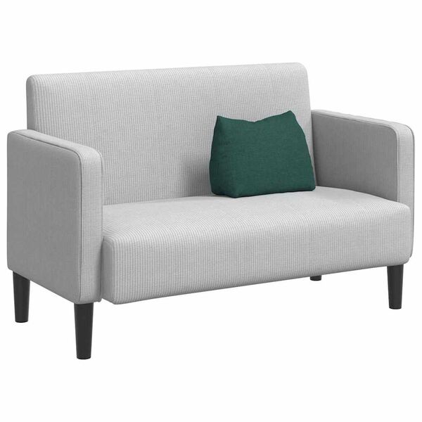 vidaXL Perna pentru spate Verde &icirc;nchis 45 x 20 x 35 cm țesătură