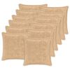 vidaXL Husă pentru pernă 12 buc. HOUTEN Crem 40 x 40 cm