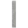 vidaXL Dulap de perete, gri beton, 50x15x100 cm, lemn prelucrat