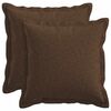 vidaXL Husă pentru pernă 2 pcs HOUTEN Maro 40 x 40 cm In sintetic