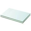 vidaXL Rafturi, 2 buc., 20 x 25 cm, panouri sticlă transparentă