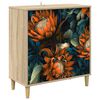 vidaXL Bufet LOCHEM Sonoma 69 x 33 x 75 cm Lemn prelucrat