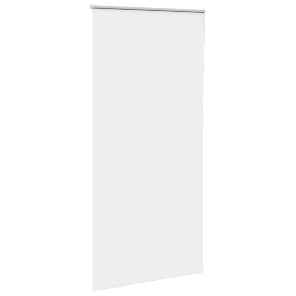 vidaXL Jaluzea cu rolă opaca alb 105x230 cm lățime material 100,7 cm