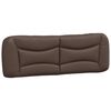vidaXL Pernă pentru tăblie pat, Hvar, maro, 160 cm, piele artificială