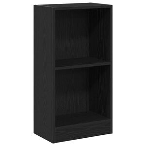 vidaXL Bibliotecă Stejar negru 40x24x76 cm Lemn prelucrat