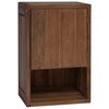 vidaXL Dulap lateral pentru baie natural 45 x 30 x 70 cm