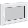 vidaXL Fereastră pentru subsol RISOR 90 x 50 cm PVC și Sticlă Antracit