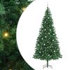 vidaXL Brad de Crăciun artificial Verde 300 cm PVC și metal și plastic