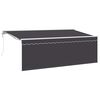vidaXL Copertină retractabilă Antracit 350 x 200 cm