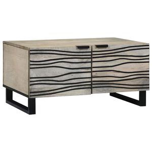 vidaXL Masă de cafea Alb 80 x 50 x 40 cm Lemn prelucrat