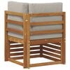 vidaXL Sofa Colțar pentru Exterior Lemn Solid de Acacia natural