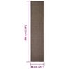 vidaXL Covor din sisal natural, maro, 66x300 cm
