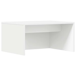 vidaXL Birou montat pe perete Alb Lemn prelucrat 60 x 45 x 30 cm