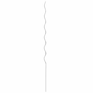 vidaXL Sprijin pentru plante 50 buc. Argintiu 150 x 0,6 x 0,6 cm Oțel