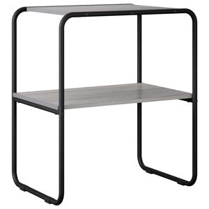 vidaXL Masă de consolă Sonoma gri 80 x 42,5 x 70 cm Lemn prelucrat